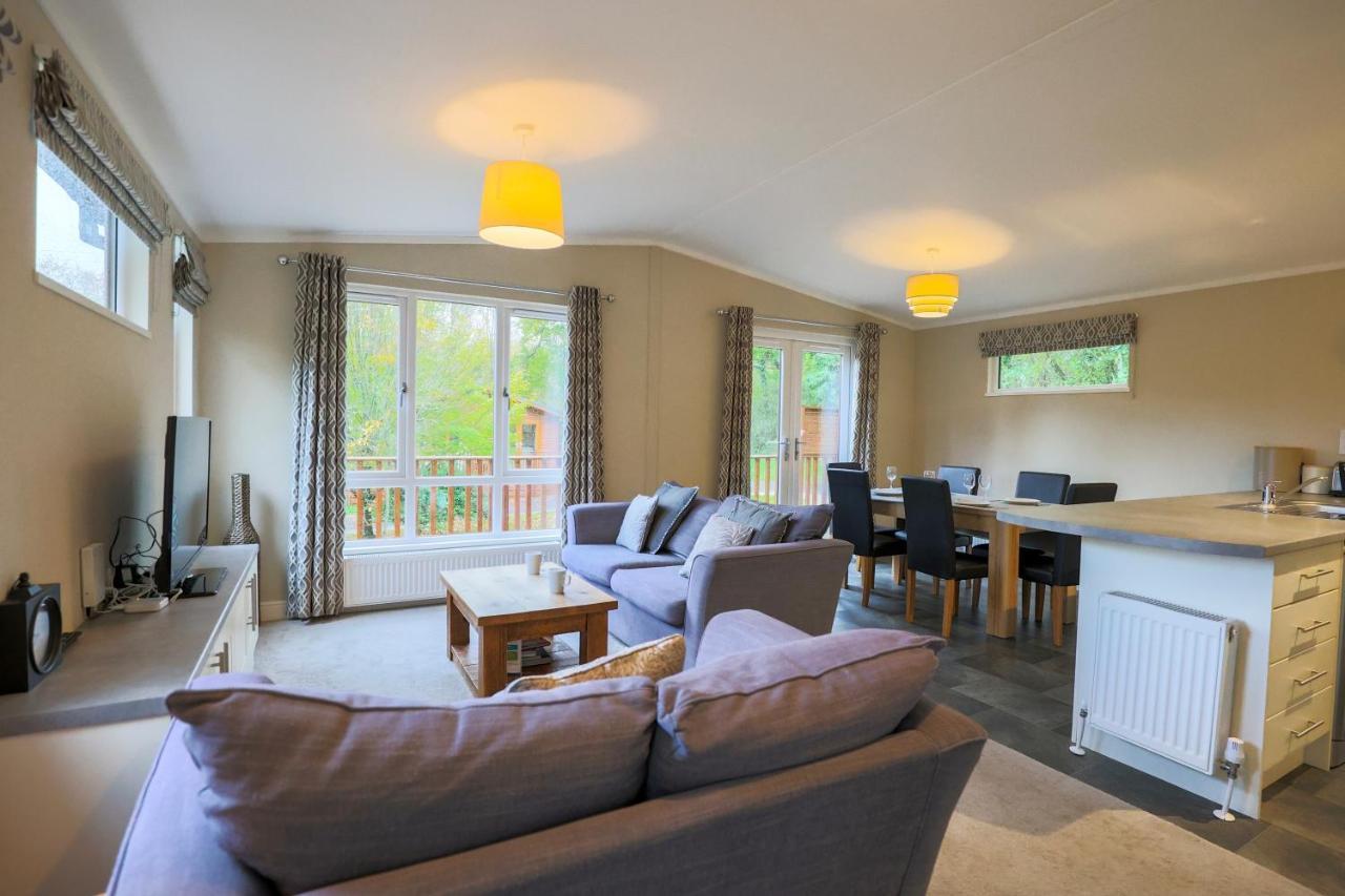 Charming Copse Corner Lodge - Spa Resort - Devon Chudleigh Esterno foto